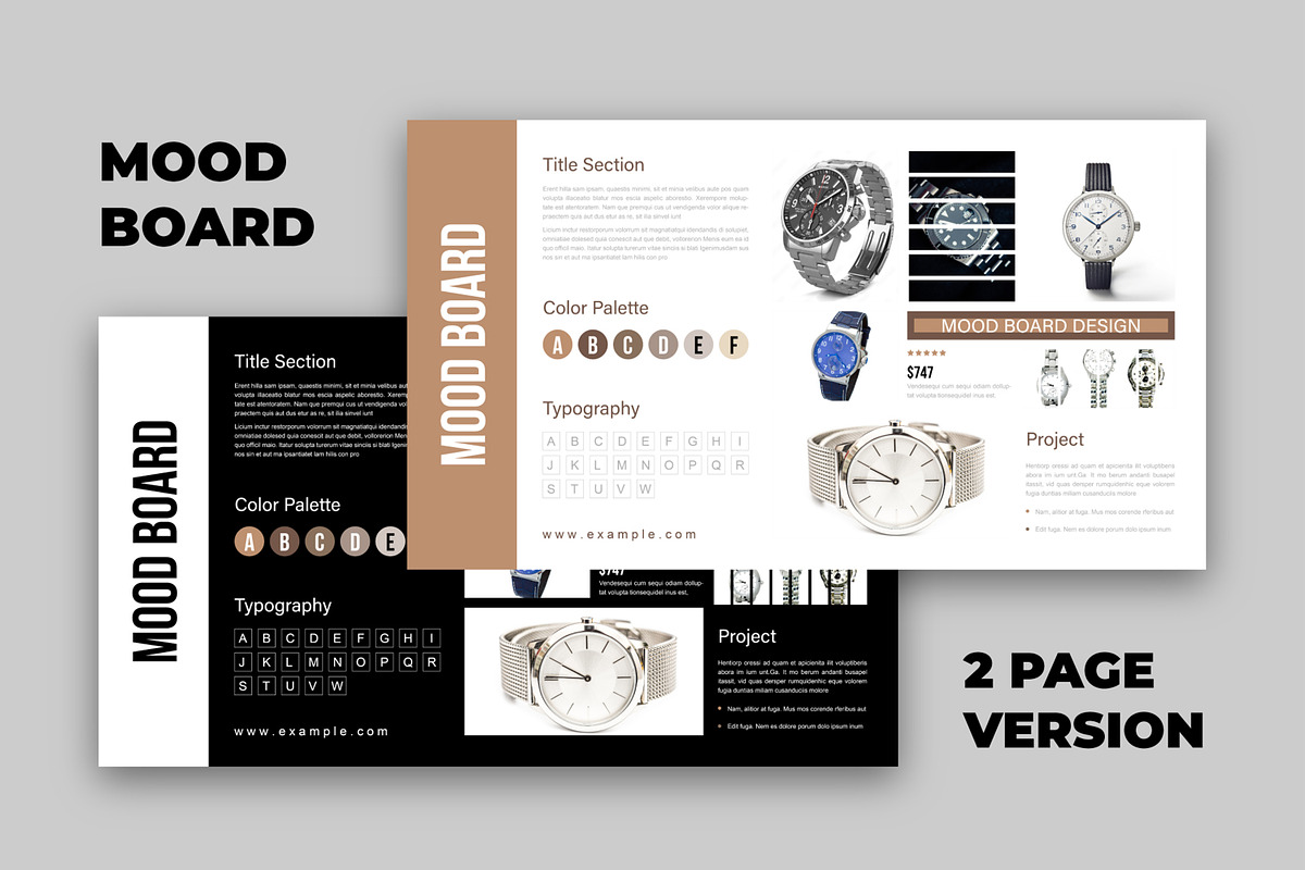 Branding Projects Mood Board