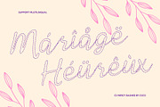 CS Mercy Dashed, a Script Font by Craft Supply Co. (Thumbnail 7 of 8)