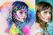 Colorful Watercolor Photo Effects, an Action Add-On by Amorjesu.com (Thumbnail 21 of 40)
