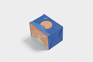 Paper Box Packaging Mockups