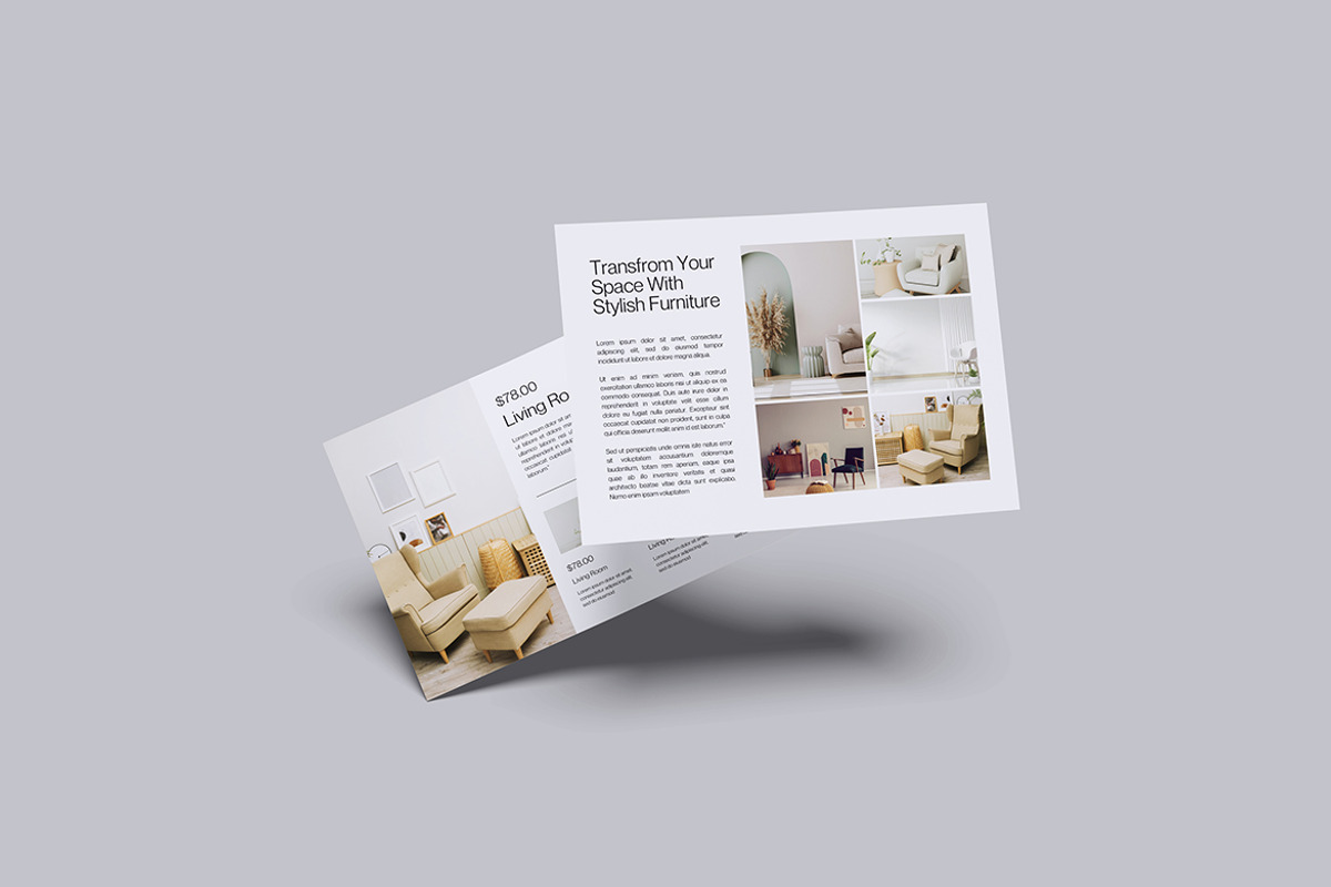 A4 Flyer Landscape Mockup, a Flyer Template by Creative_A23 (Photo 2 of 4)