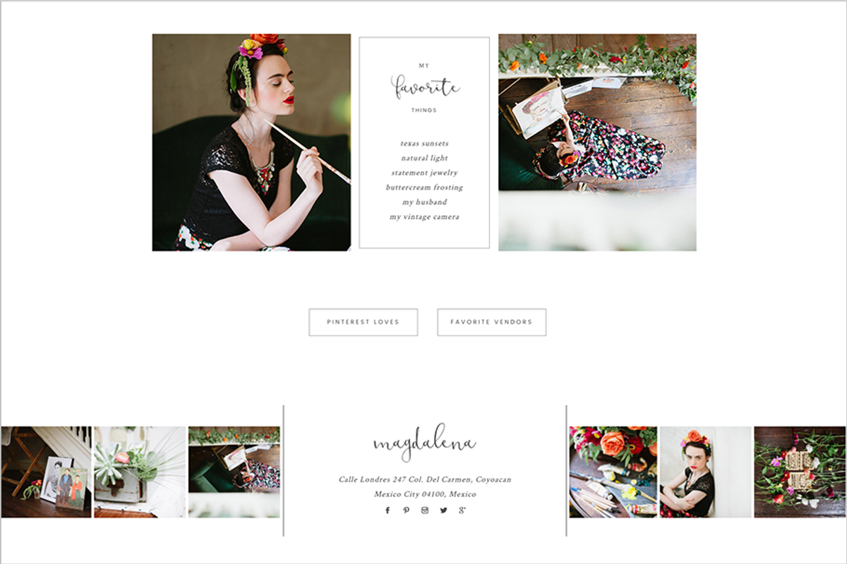 Magdalena ProPhoto 7 Template, a Websites & App Template by Red Met Yellow Creative (Photo 10 of 22)