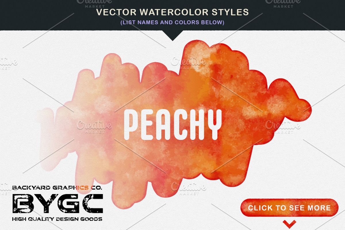 WaterPress Vector Watercolor Effects preview 7