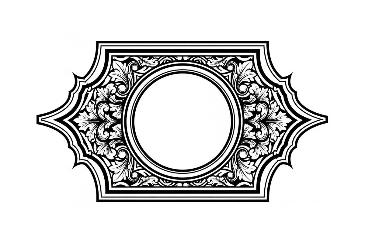 Classic Label Frame Vector Bundle, an Illustration by hafijul (Photo 25 of 30)