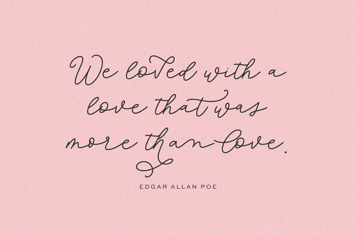 Flowerwood Script Font, a Script Font by Beck McCormick (Photo 6 of 10)