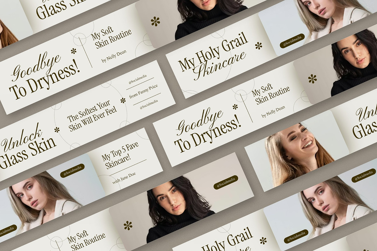 Beauty Vlogger Youtube Cover, a Design Template by graphicook (Photo 3 of 3)
