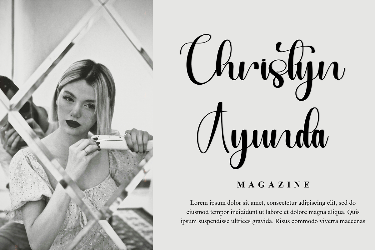 Swanky Farmhouse, a Handwritten Font by FreshTypeINK (Photo 7 of 8)