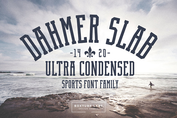 Dahmer Slab - Display Font preview 7