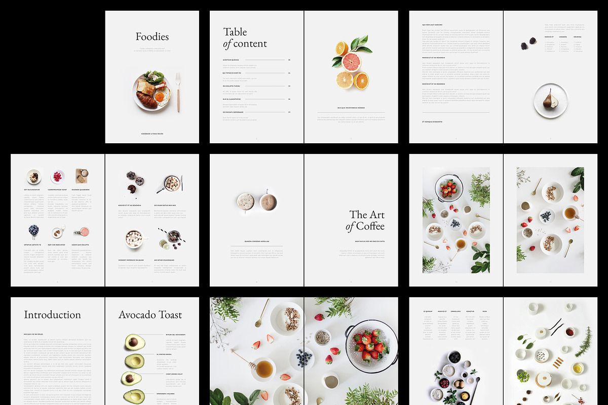FOODIES Recipes Book Cookbook, a Magazine Template by Arif Tri Ananta (Photo 14 of 14)