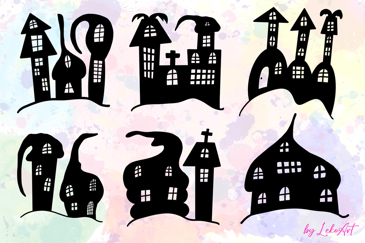 Halloween Brush Stamps Procreate, a Brush Add-On by LekoArt (Photo 3 of 8)