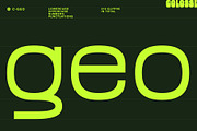 c-geo display typeface, a Sans Serif Font by Colosse Foundry (Thumbnail 1 of 6)