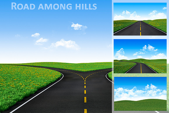 Road Among Hills