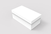 Shoe Box Mockup - 8 Views, a Packaging Mockup by Illusiongraphic (Thumbnail 12 of 17)