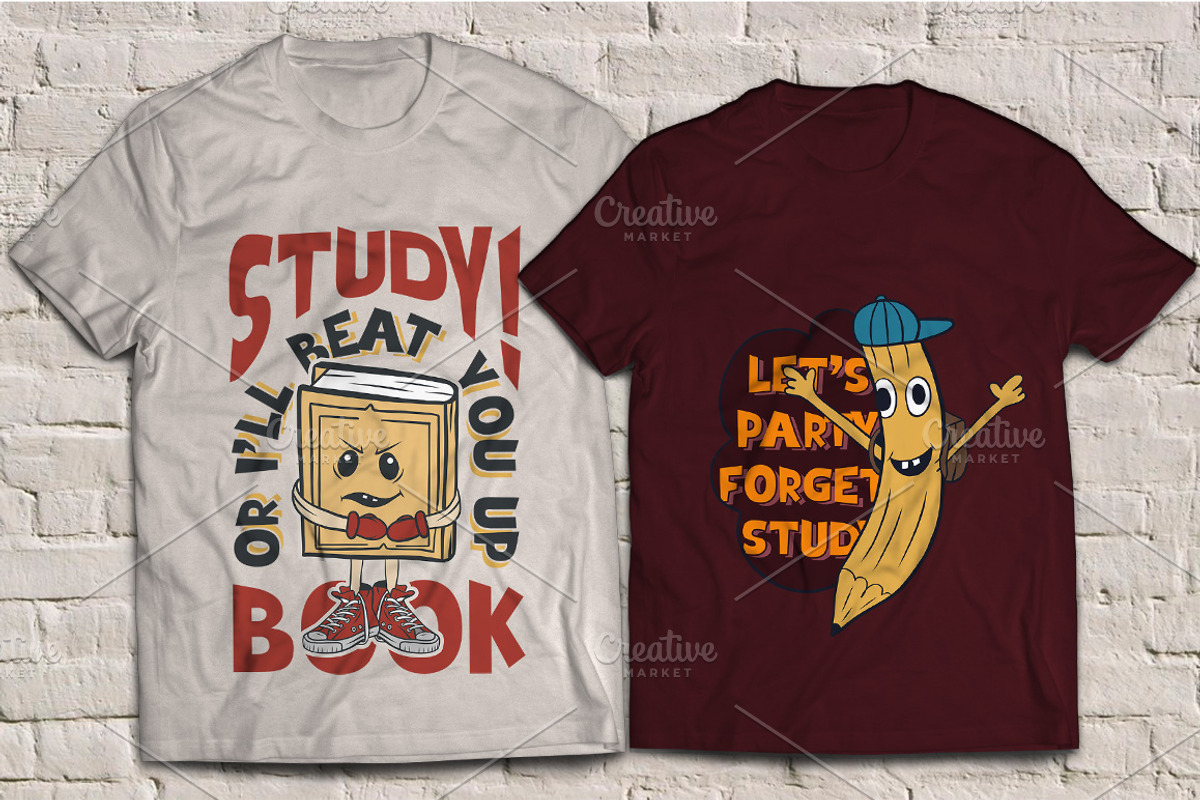 Pencil Box font 6 t-shirt designs, a Font by Heather_insane (Photo 5 of 7)