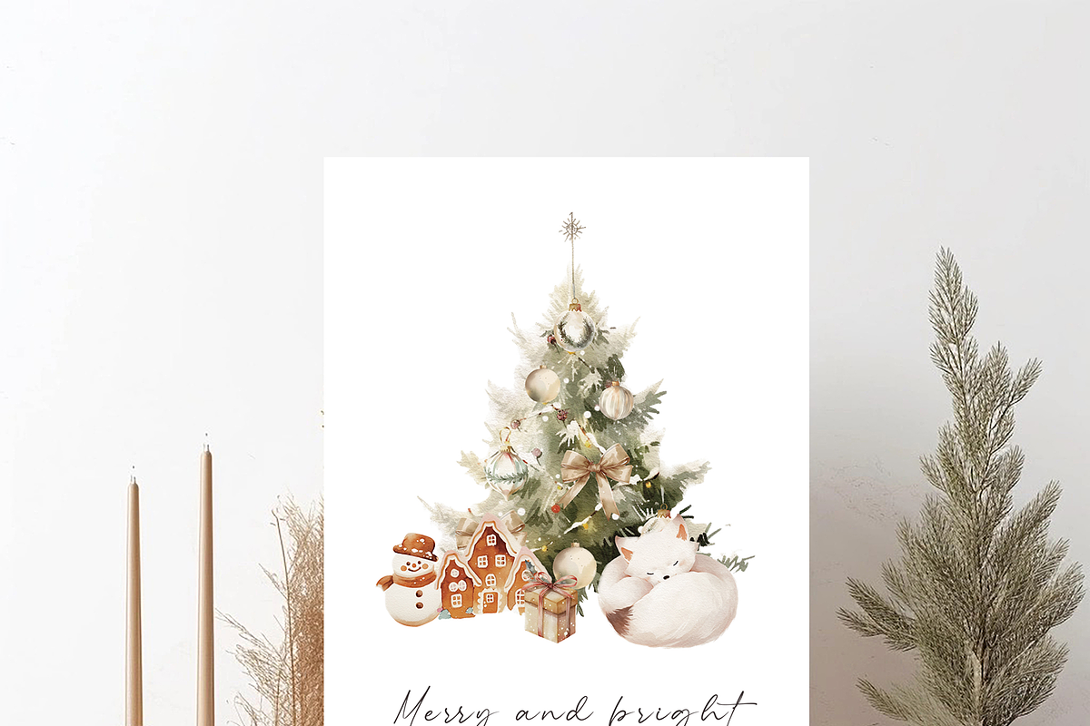 Scandinavian Christmas Holiday, a Seasonal Illustration by heyiamalice (Photo 8 of 15)