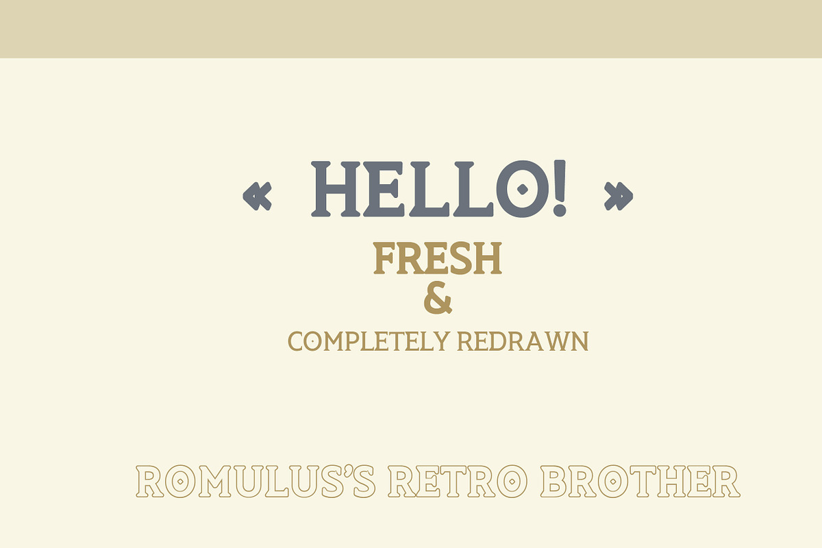 TSG Romulus Typeface, a Slab Serif Font by Tapiwanashe Garikayi (Photo 8 of 9)