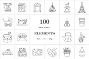 2248 in 1 - GRAPHICS BUNDLE, an Object Graphic by NatalieArtShop (Thumbnail 20 of 27)