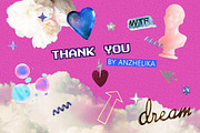 Y2K Glow & Dreamy Objects Pack, an Object Graphic by Anzhelika (Thumbnail 10 of 10)