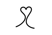 50 Love Bond Heart Icons Vector Bund, an Illustration by Designs_River (Thumbnail 13 of 46)
