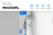 Roll On Deodorant Mockups, a Product Mockup by megostudi0 (Thumbnail 5 of 6)