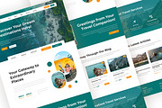 Travlo - Travel Landing Page, an UI Kit Template by ENATIVE (Thumbnail 3 of 4)