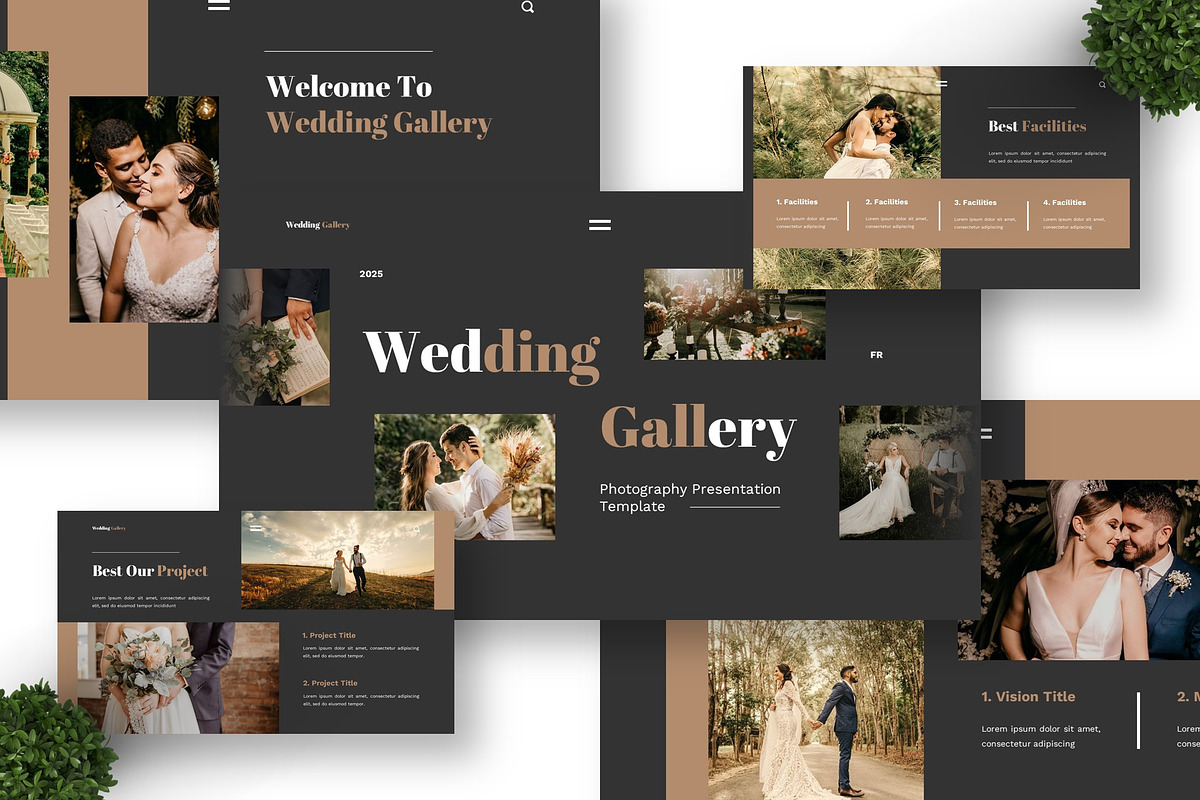 Wedding Gallery - Photography PPT, a Presentation Template by Deepslide Studio (Photo 5 of 6)