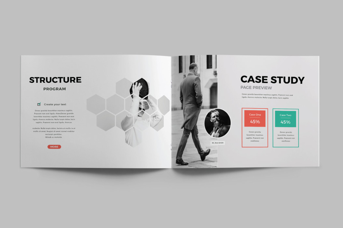 CORPORATE - A5 Brochure, a Brochure Template by Shafura (Photo 13 of 15)