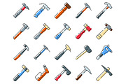 Hammer tool collection offering, an Object Graphic by pikepicture (Thumbnail 2 of 3)