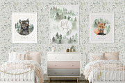 Woodland Babies Wild Animals Clipart, an Animal Illustration by whiteheartdesign (Thumbnail 19 of 28)