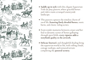 Equestrian Toile de Jouy Pattern, a Pattern Graphic by Hughes Studio (Thumbnail 3 of 8)