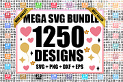 Mega SVG Bundle 1250 Designs, an Illustration by ZoomkSVG (Thumbnail 1 of 5)