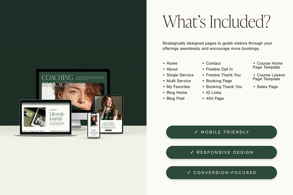 NEW | Squarespace + Course Template, a Squarespace Template by Glo Design Studio (Photo 5 of 12)