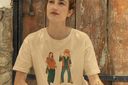 Abstract Hippie clipart, a Person Illustration by ApetekMarket (Thumbnail 7 of 8)