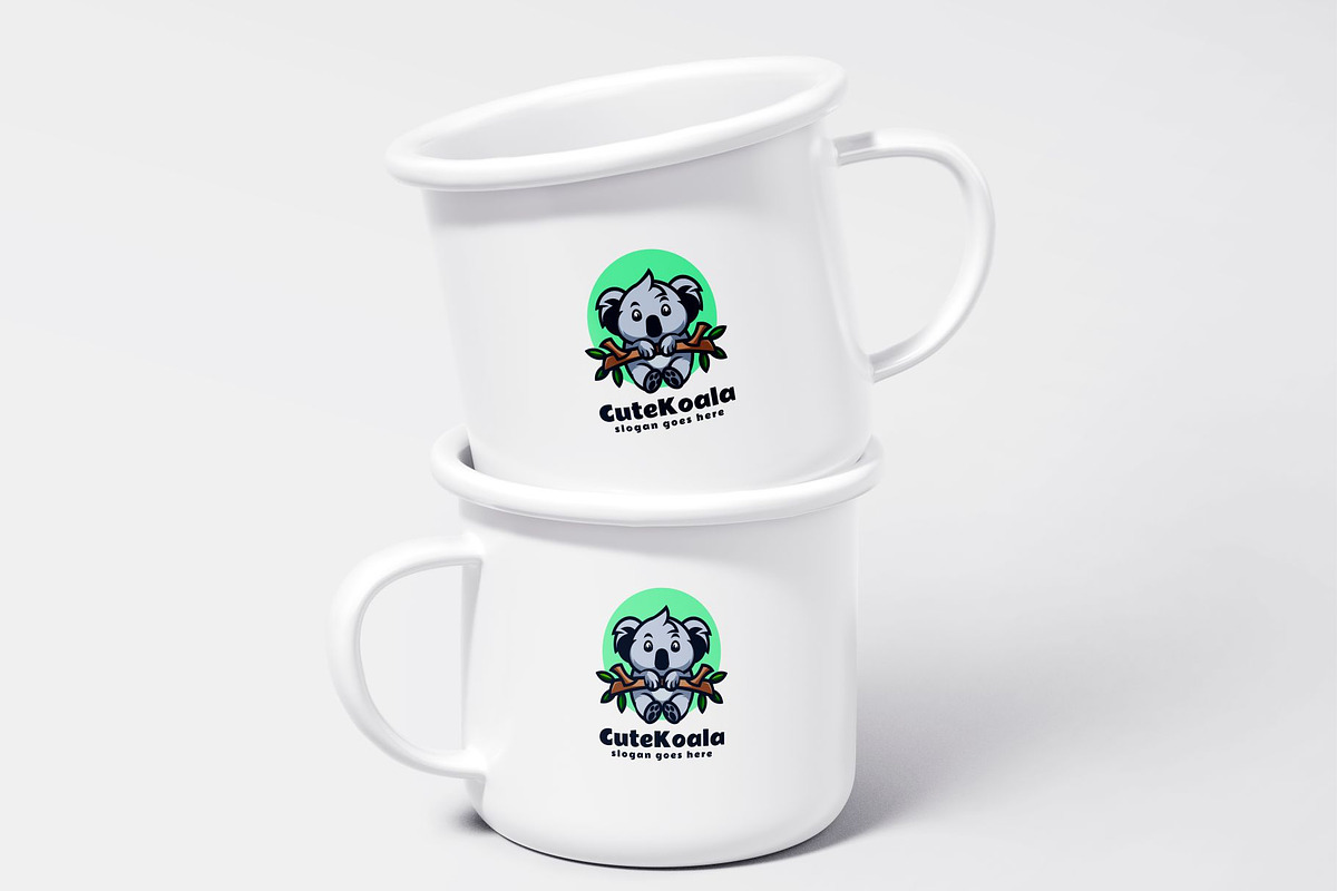Cute Koala Mascot Logo Design, a Branding & Logo Template by Artnivora.Std (Photo 2 of 4)