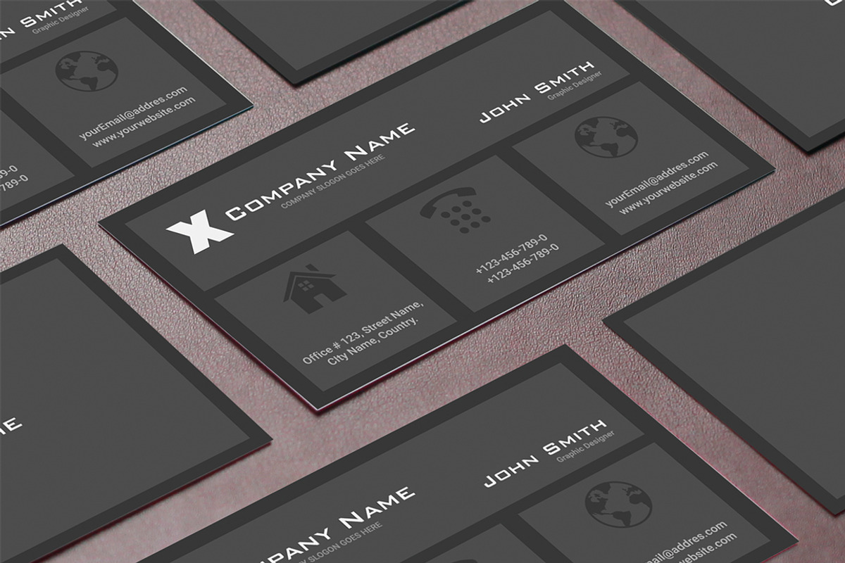 Corporate Business Card, a Business Card Template by Design Master (Photo 4 of 4)