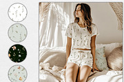 Elegant Botanical Seamless Set, a Pattern Graphic by ZabolotnaArt (Thumbnail 3 of 6)