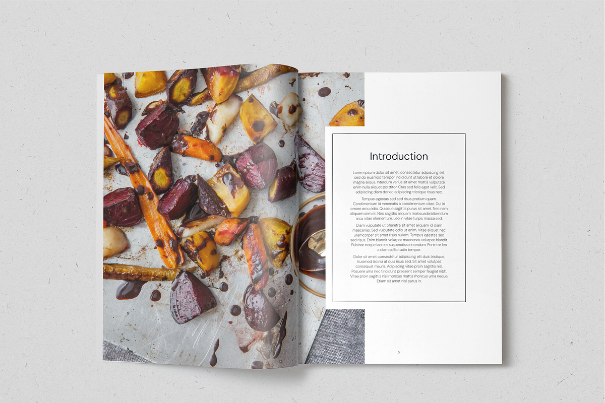 Everyday Veggies Recipe Book, a Magazine Template by SonaGeciova (Photo 3 of 17)