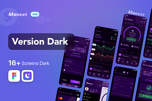 Moneet - Banking Mobile App UI Kit