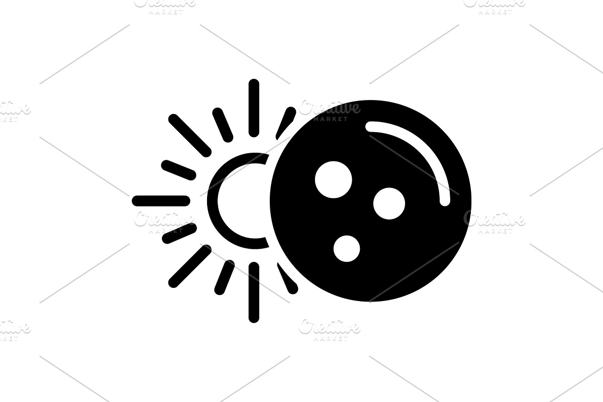 Partially partly solid icon, a Solid Icon by Creative priyanka