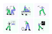 300 People and Places Illustration, a Person Illustration by Creative Stall (Thumbnail 21 of 21)