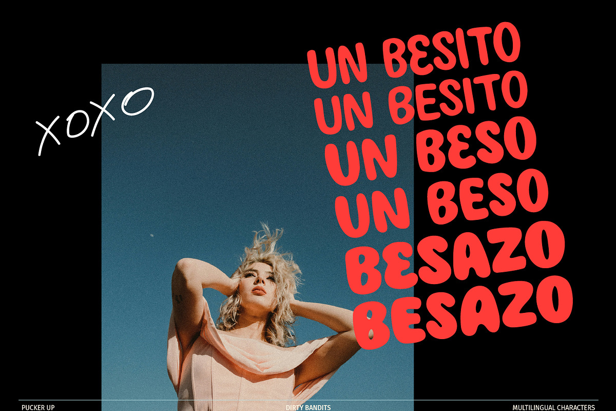 Pucker Up, a Handwritten Font by Dirty Bandits Type (Photo 9 of 11)