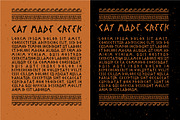 Greek font, a Symbol Font by CatMadePattern (Thumbnail 2 of 5)