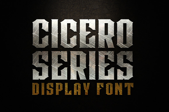 CICERO SERIES DISPLAY FONTS preview 8
