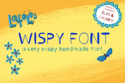 LAFOLOs Wispy Font, a Font by LAFOLO (Thumbnail 1 of 7)