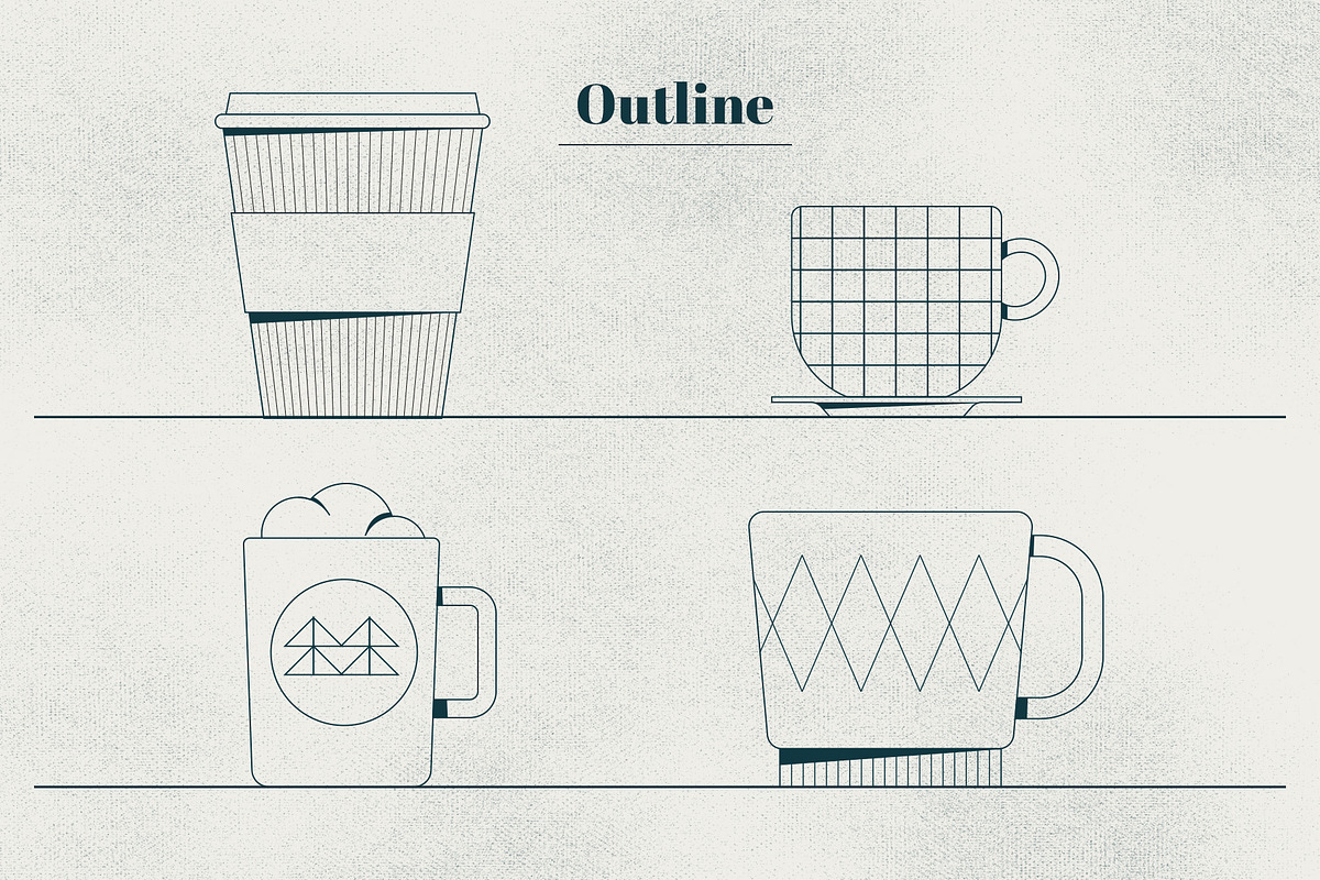 Coffee illustrations, a Food Illustration by Joseph Chernashki (Photo 10 of 12)