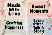Sweet Stitch, a Slab Serif Font by Wow Magic (Thumbnail 2 of 5)