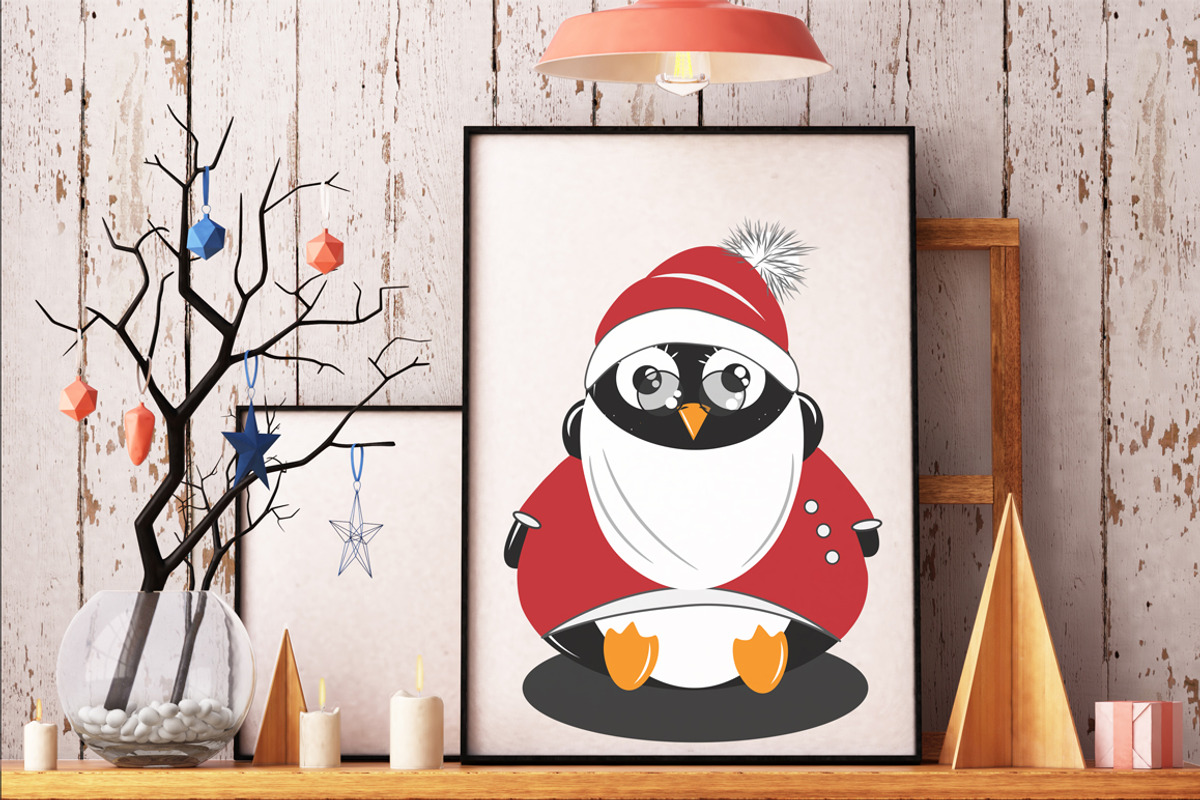Funny Penguins, an Animal Illustration by Vector Market (Photo 3 of 4)