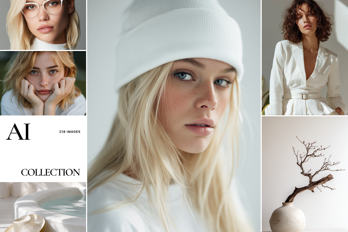 218 White Fashion Stock Images, a Beauty & Fashion Photo by Welovegraphics (Photo 4 of 10)