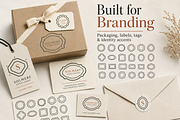 24 Imperfect Hand-Drawn Brand Seals, an Object Graphic by Designs24hr (Thumbnail 5 of 9)