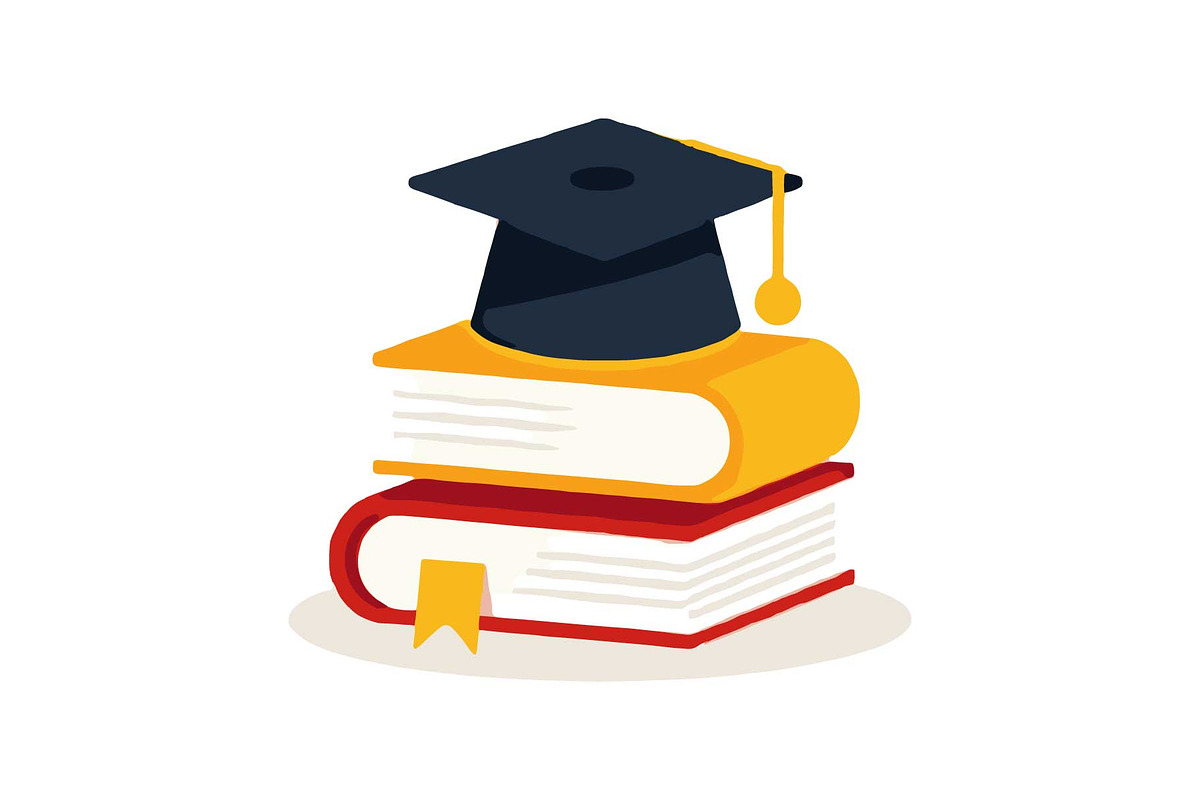 Graduation Books Clipart Set, an Object Graphic by Designs_River (Photo 14 of 16)